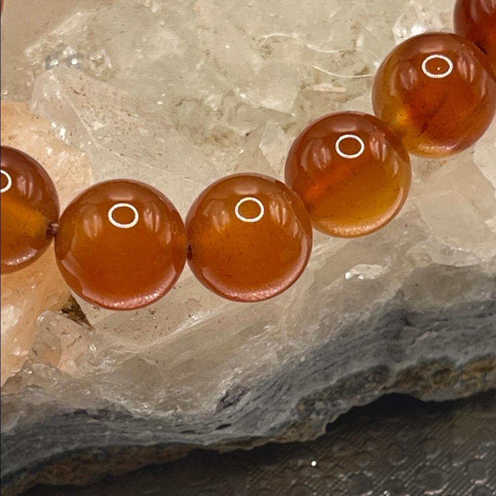 3.19.26-6 Sophisticated Carnelian Bolero Bracelet - Picture 6 of 10